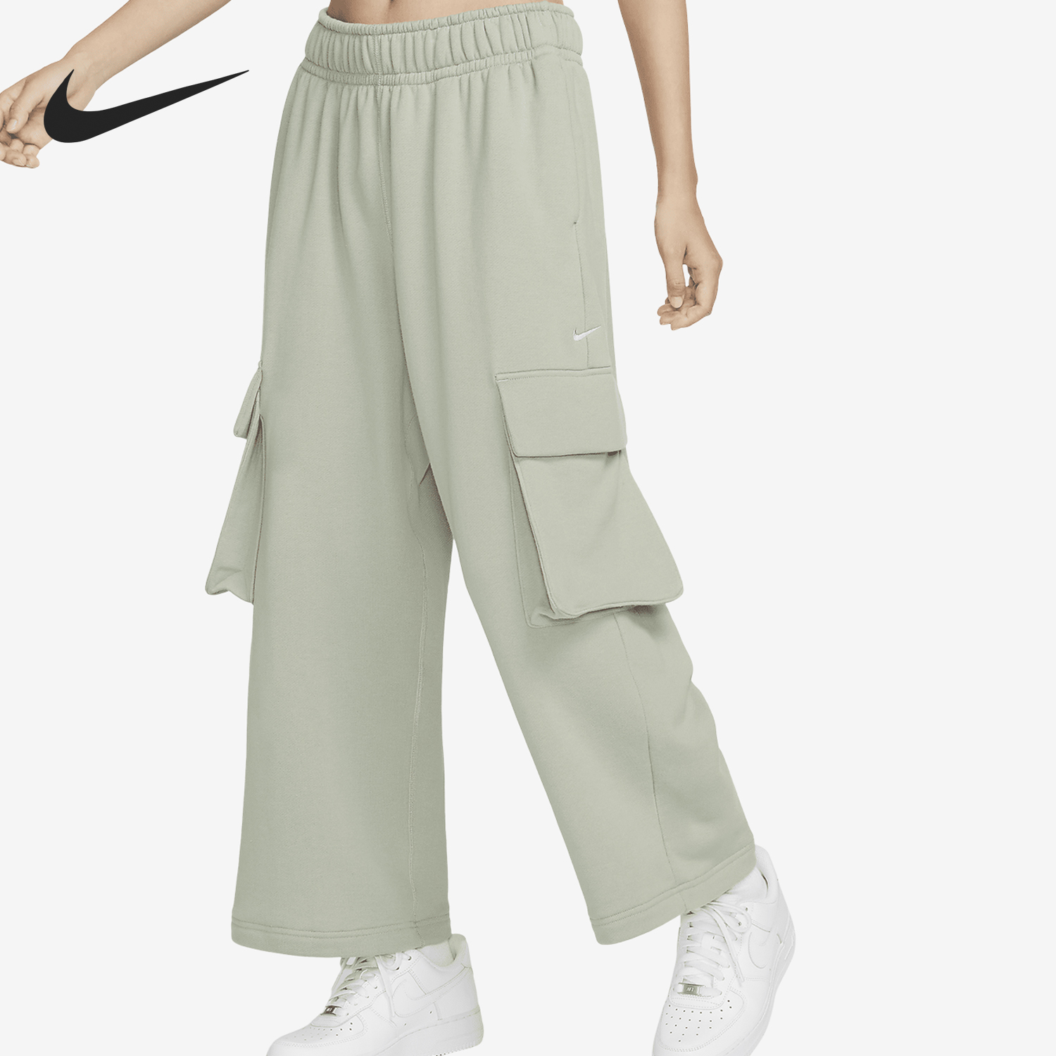 Nike/耐克正品Sportswear女士口袋宽松时尚长裤FV7513-370