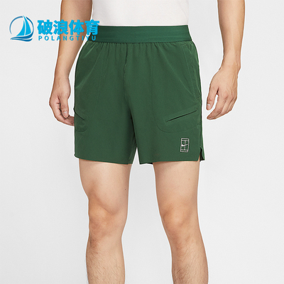 Nike/耐克正品Dri-FIT男士轻盈网球运动训练透气短裤FZ6914-323