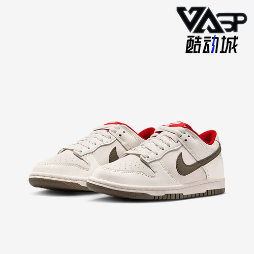 Nike/耐克正品Dunk Low GS女子大童系带耐磨低帮运动鞋IQ9793-020