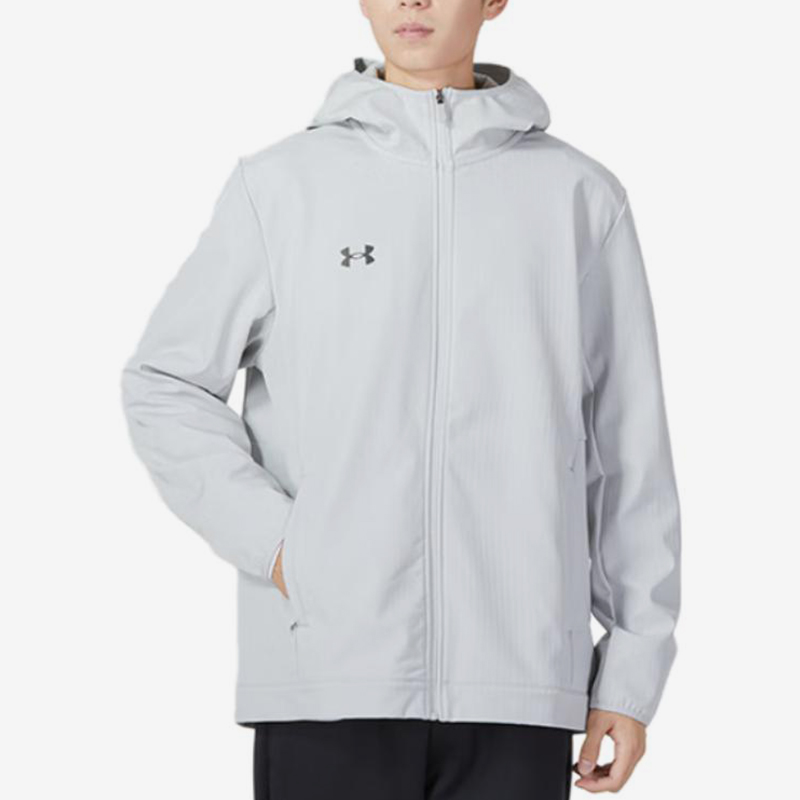 UA/安德玛正品2025新款男士时尚防风拉链夹克外套22600401-009