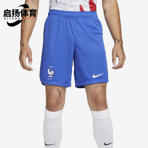 Nike/耐克正品2025男士耐穿松紧腰刺绣运动足球短裤DN0730-480