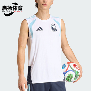 Adidas/阿迪达斯正品夏季男士足球训练透气运动经典背心T恤JY7037