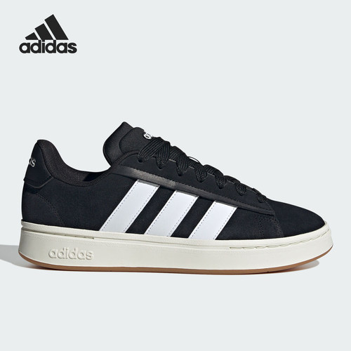 Adidas/阿迪达斯正品秋冬新款男女网球麂皮运动休闲鞋JR0543