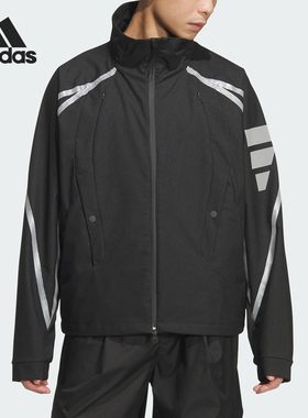Adidas/阿迪达斯官方正品FOS REFL WVN JK男士梭织宽松外套KF0690