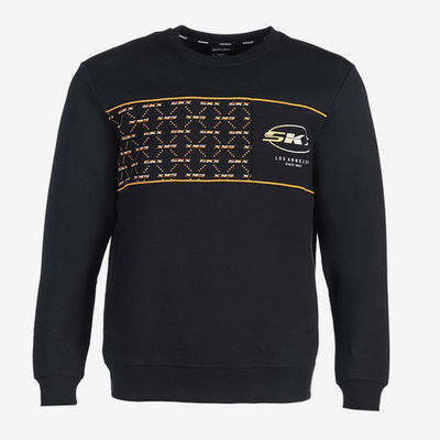 Skechers/斯凯奇正品当季新款男子圆领套头针织休闲运动卫衣