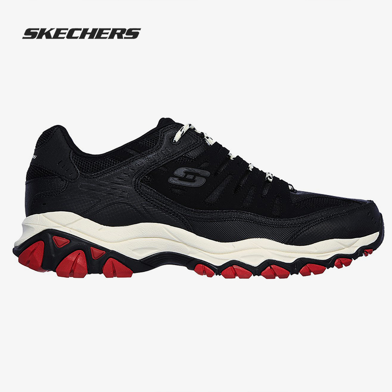 Skechers/斯凯奇正品春季男子新款运动低帮复古厚底户外鞋