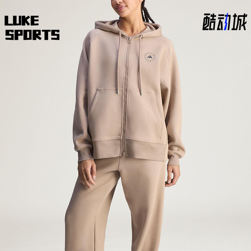 Adidas/阿迪达斯正品FZ HOODIE女士日常连帽宽松休闲外套JZ0652,运动服/休闲服装,运动茄克/外套,淘宝优惠券,粉丝福利购,淘宝优惠卷