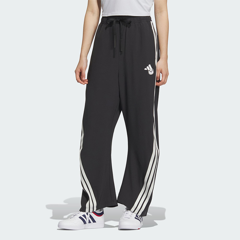 Adidas/阿迪达斯正品2025女士运动宽松经典透气凉爽长裤KC1492