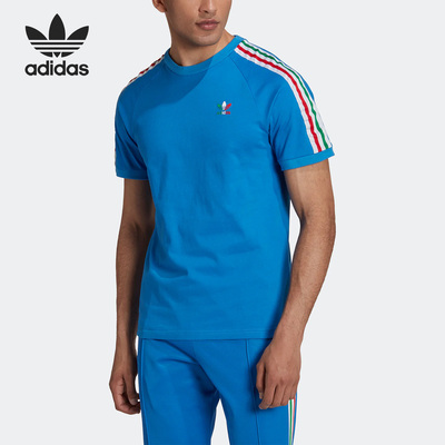 阿迪达斯正品男子T恤短袖