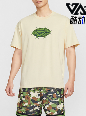 Nike/耐克正品2025夏季款男士运动图案透气休闲短袖HV1676-113