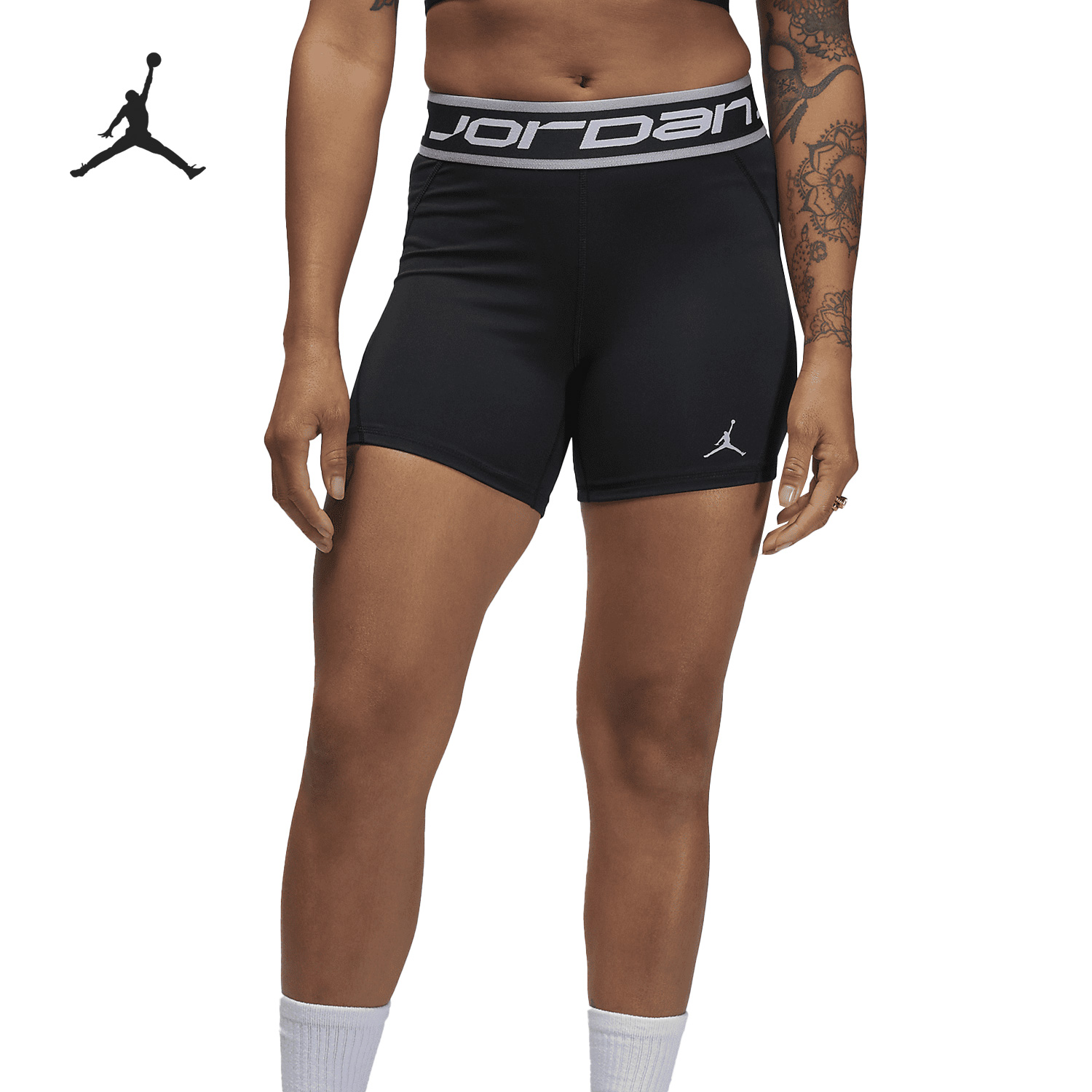 Nike/耐克正品Jordan Sport女子运动紧身短裤FB4624-010