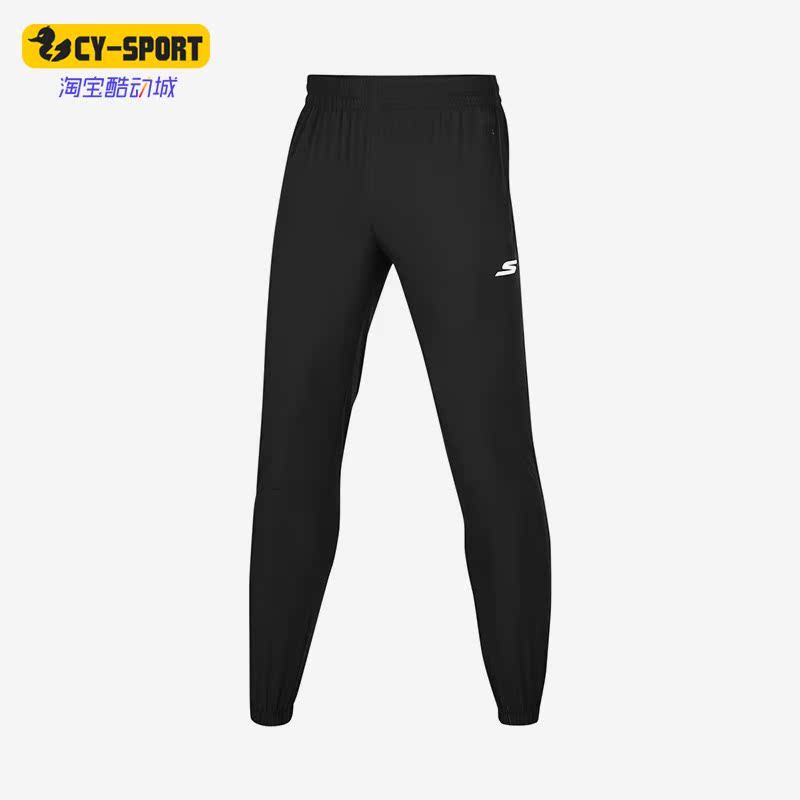 Skechers/斯凯奇正品新款男子舒适休闲运动束脚长裤 P122M049