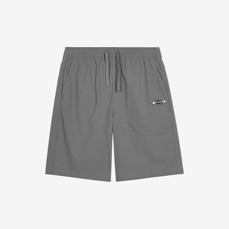Skechers/斯凯奇正品新款男士吸湿透气宽松梭织运动短裤