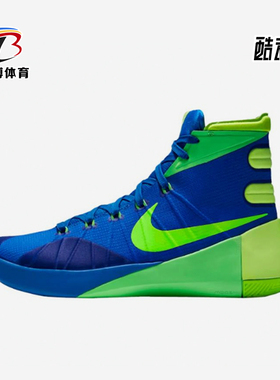 Nike/耐克正品夏季款男士运动高帮系带耐磨减震篮球鞋749562-473