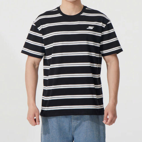 Skechers斯凯奇正品儿童款时尚运动系列短袖T恤P225U121-0019
