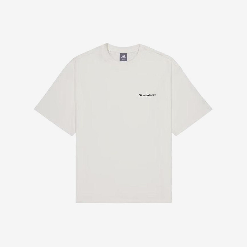 New Balance/NB正品2025新款男女简约透气圆领短袖AMT42338-CIC