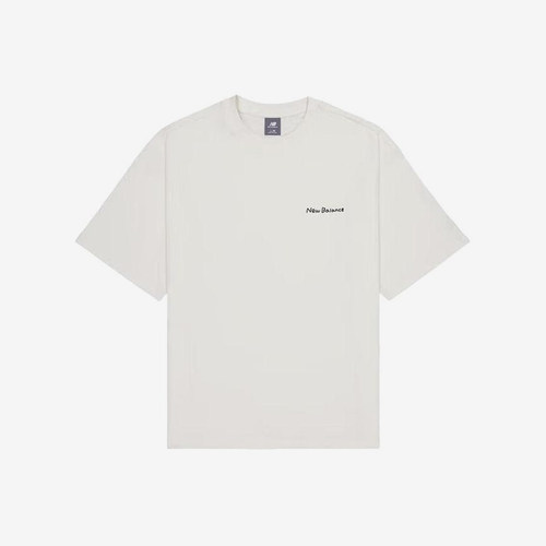 New Balance/NB正品2025新款男女简约透气圆领短袖AMT42338-CIC