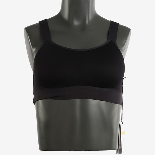 Nike/耐克正品纯色交叉修身运动内衣新款运动内衣AT3477-080