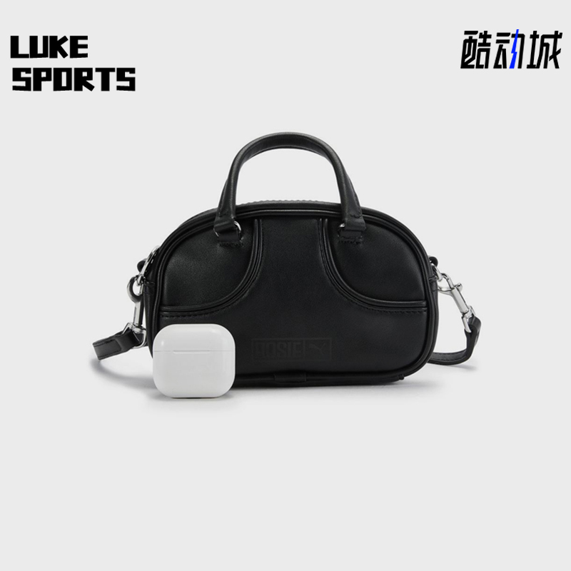 Puma/彪马正品2025新款女士保龄球包运动经典休闲单肩包091927-01