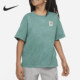 耐克正品 大童简约短袖 夏季 Nike 新款 Sportswear FV5416 361