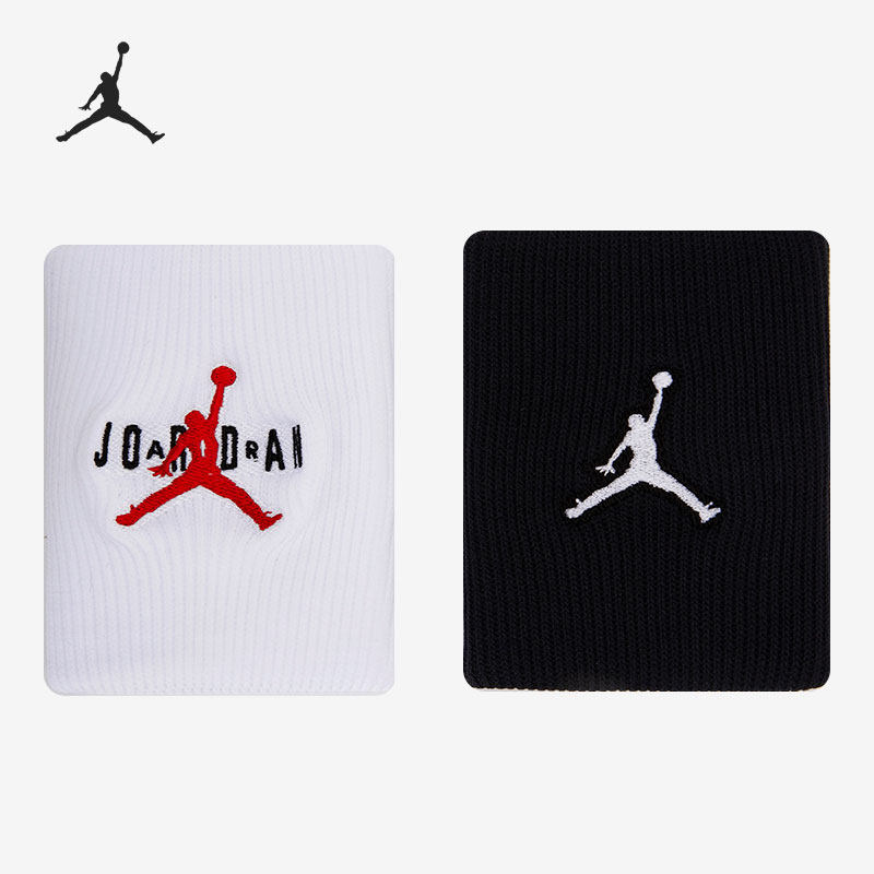Nike/耐克正品JORDAN 男女运动护具训练吸汗护腕DX6998-068