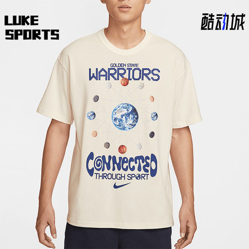 Nike/耐克正品2025夏季款男士宽松运动经典图案短袖HQ1310-901