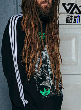 Adidas/阿迪达斯正品LONGLSEEVE KORN三叶草男士T恤IW7523