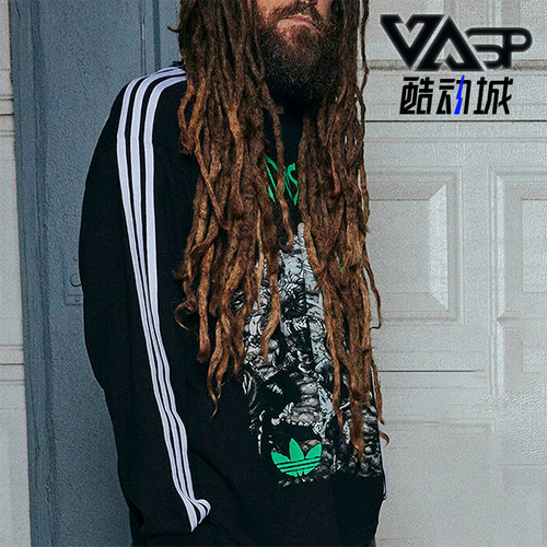 阿迪达斯男士圆领长袖T恤