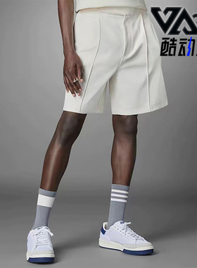 Adidas/阿迪达斯正品三叶草男士休闲时尚条纹运动短裤HM6459