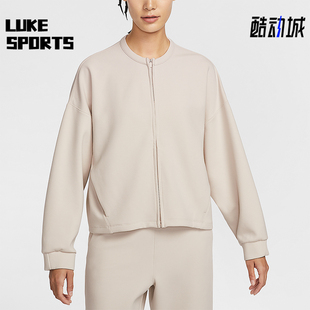 Nike/耐克正品2026春季款女士日常圆领针织耐穿外套II5326-104