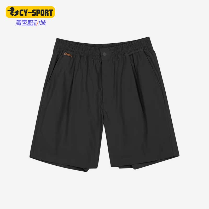 Skechers/斯凯奇正品夏季休闲宽松梭织透气男子运动短裤L223M045