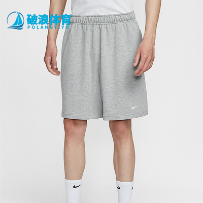 Nike/耐克正品夏季男士系带经典运动针织宽松透气短裤IM3397-063