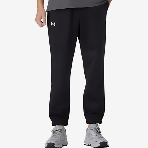 UA/安德玛正品新款男女同款针织加绒运动休闲长裤24600705-001