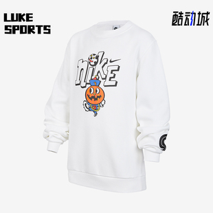 卫衣IO0095 Sportswear大童休闲针织圆领长袖 100 耐克正品 Nike