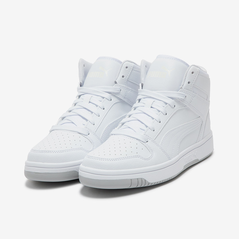 彪马男女中帮耐磨简约板鞋