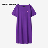 新款 春季 女子舒适透气休闲运动连衣裙 斯凯奇正品 Skechers