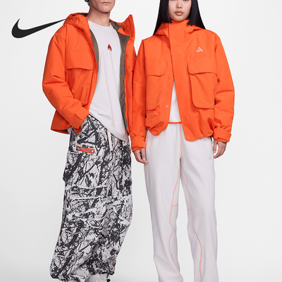 Nike/耐克正品新款男士时尚宽松长袖连帽运动棉服FV8682-819
