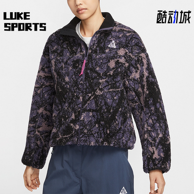 耐克女士时尚运动保暖宽松外套