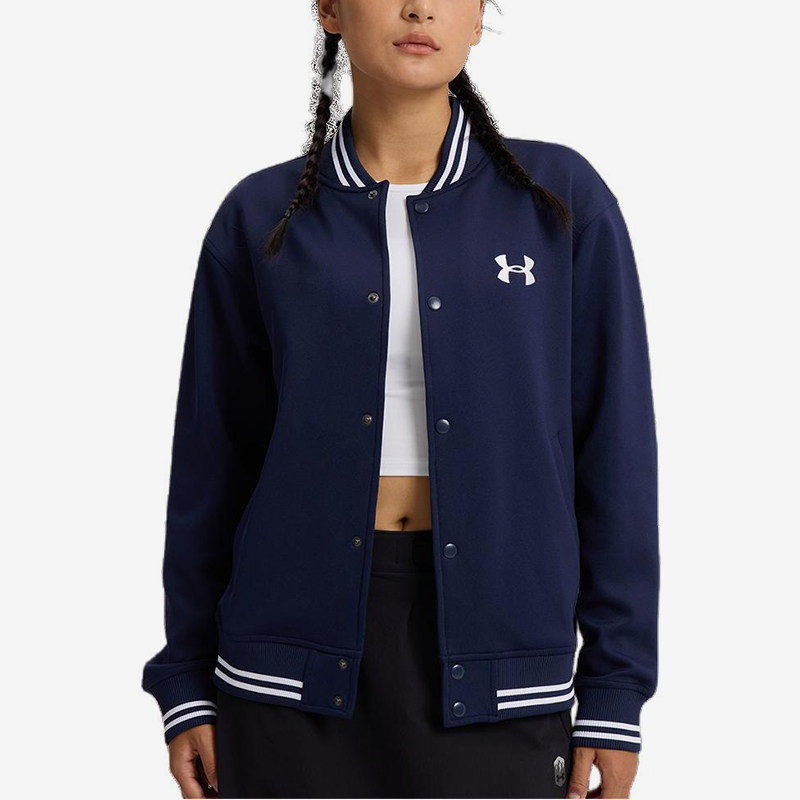 UA/安德玛正品新款男女同款复古时尚字母印花夹克外套1389368-410,运动服/休闲服装,运动茄克/外套,淘宝优惠券,粉丝福利购,淘宝优惠卷