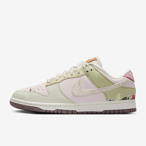 Nike/耐克正品Dunk Low LX女士运动低帮透气经典板鞋IB8876-661