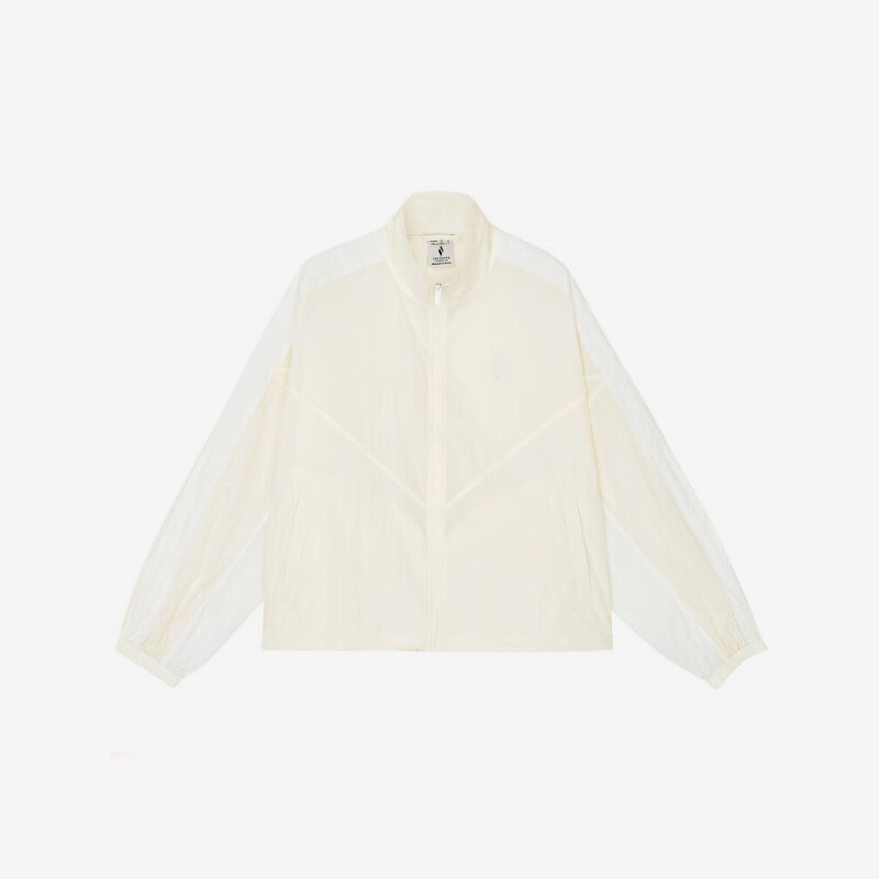 斯凯奇女士时尚立领拉链外套