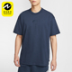 耐克正品 宽松休闲针织经典 2025夏季 Nike 款 男士 透气T恤DO7393 451