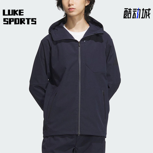 Adidas/阿迪达斯正品PRE WV JACKET男士经典连帽梭织夹克JM2009