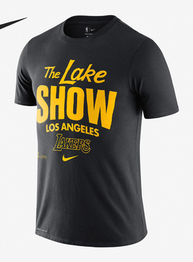 Nike/耐克正品运动男子透气圆领篮球休闲印花短袖CK8810-010