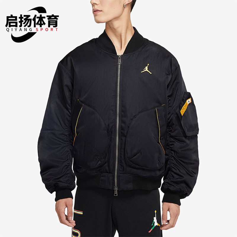 耐克男士拉链保暖夹克