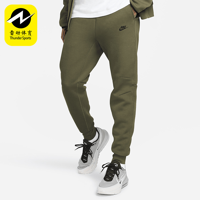 Nike/耐克正品Tech Fleece男士透气运动休闲束脚长裤FB8002-222