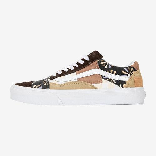 VANS范斯正品Old Skool Patchwork男女运动轻便低帮板鞋VN0A7Q4P