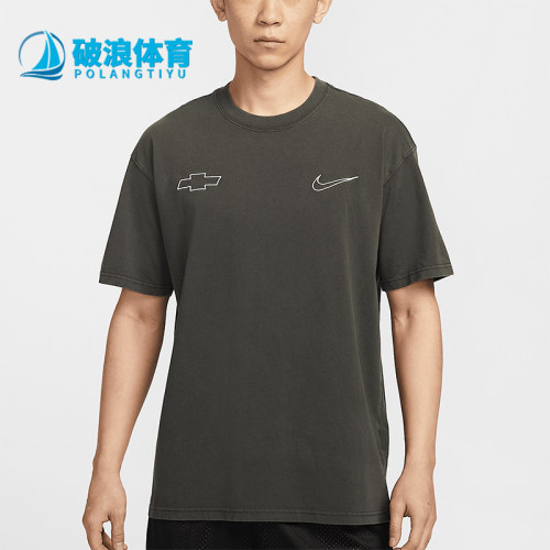 Nike/耐克正品Devin Booker男士休闲宽松经典套头T恤HV6691-060