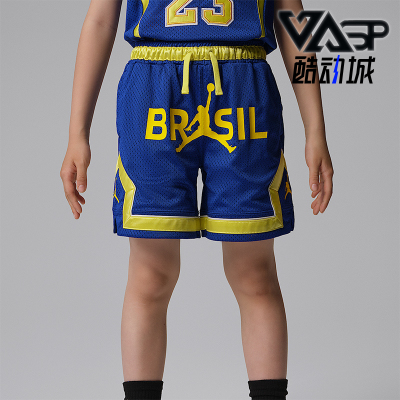 Nike/耐克正品Jordan Essentials小童经典网眼系带短裤IX4807-417