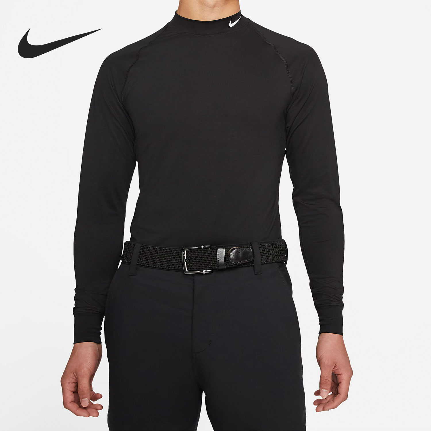 Nike/耐克正品 当季新款男子休闲舒适长袖高尔夫紧身上衣 CU9803